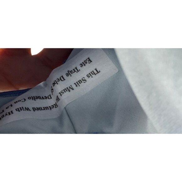 Girls  Floral Rainbow Print 3pc Long Sleeve Rash Guard Swimsuit Set M - Picture 8 of 9